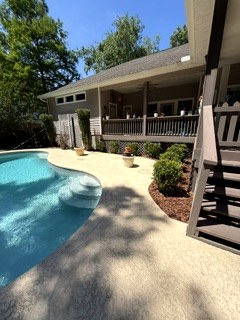 Clean backyard project